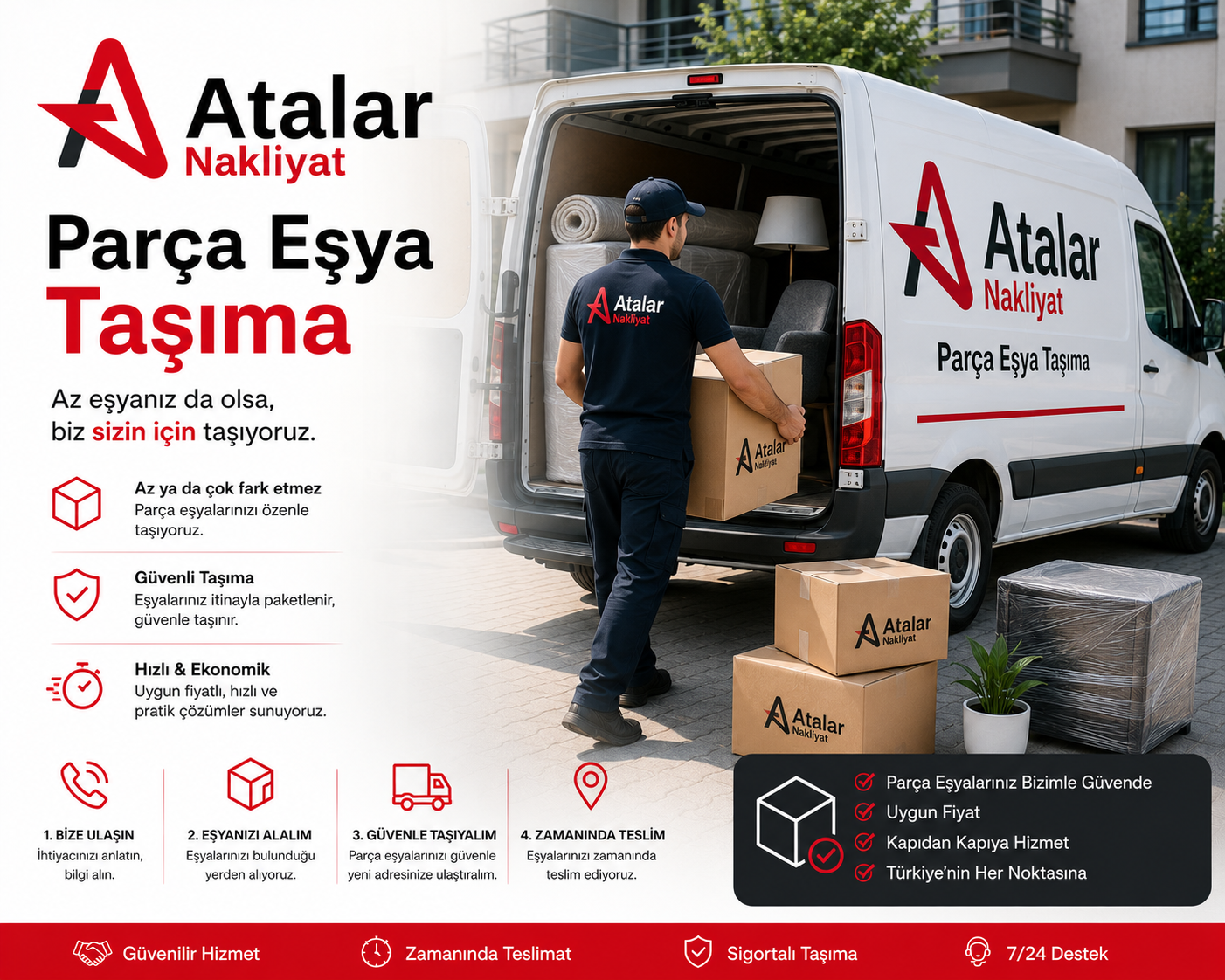 Parça Eşya Taşıma